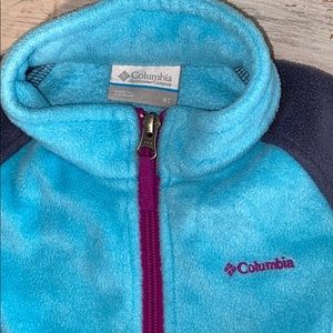 Kids Fleece Columbia ZipUp Jacket